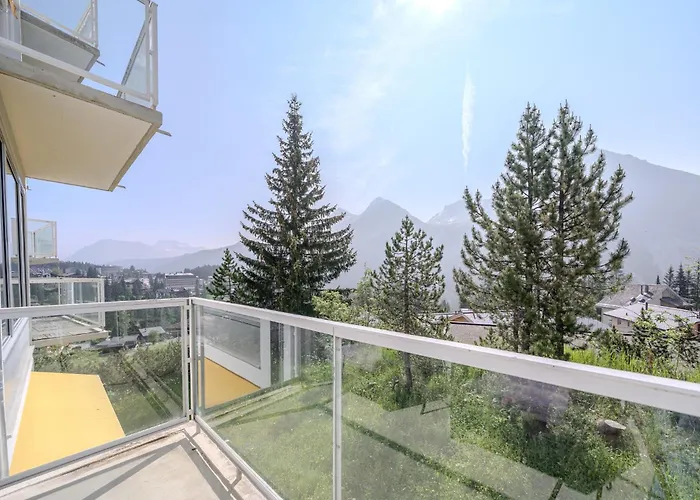 Viktoria A12 By Vacations, Renoviertes App Mit Bergblick Im Zentrum Arosa