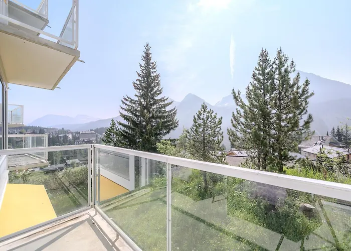 Viktoria A12 By Vacations, Renoviertes App Mit Bergblick Im Zentrum Arosa