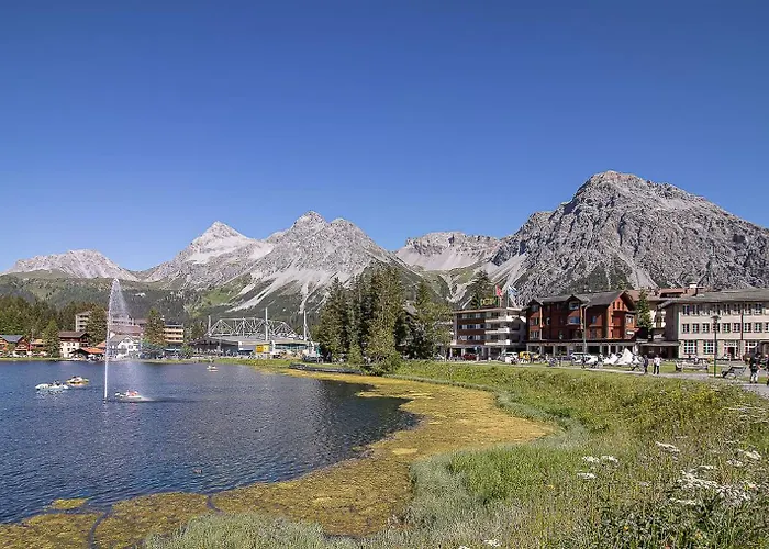 Viktoria A12 By Vacations, Renoviertes App Mit Bergblick Im Zentrum Apartamento Arosa